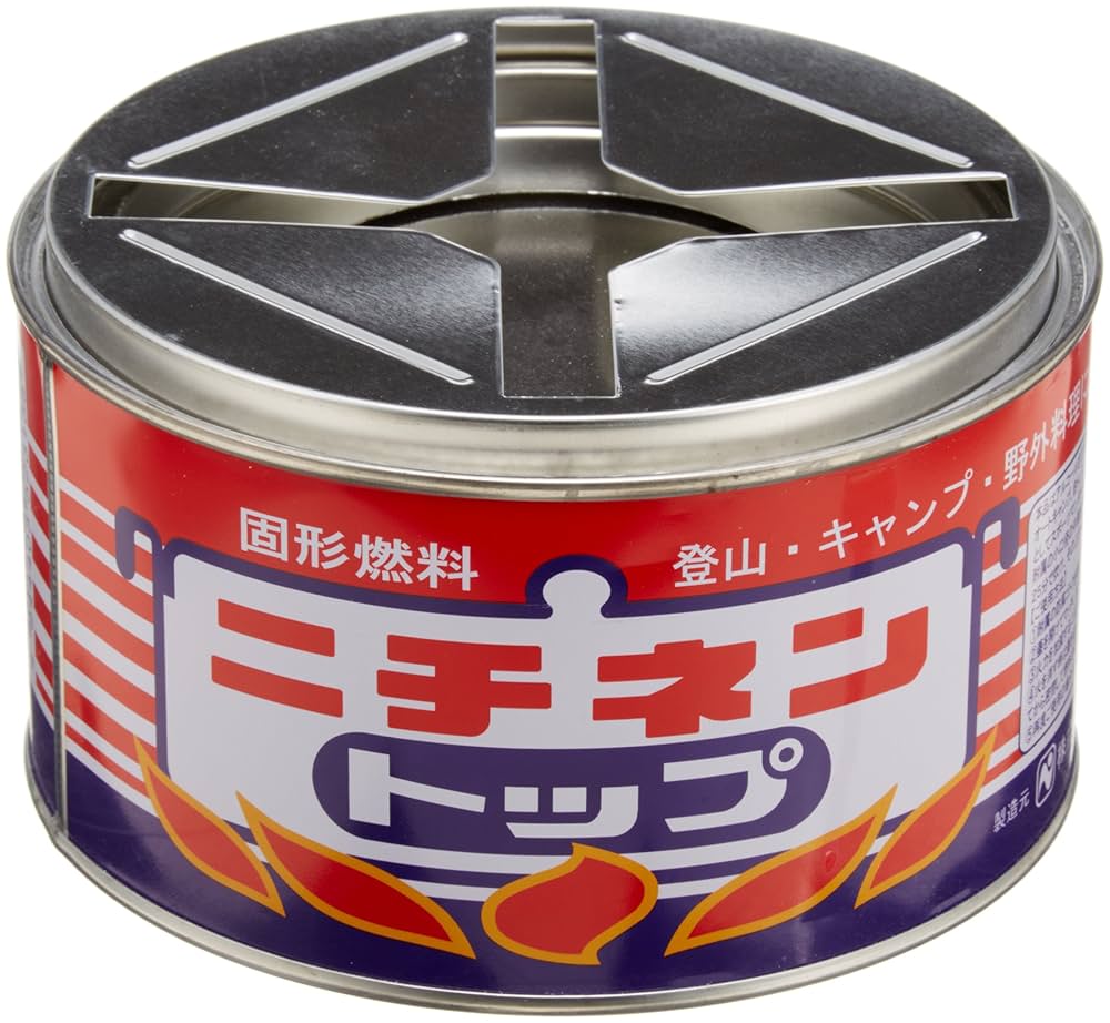 【新品未使用】ニチネン固形燃料缶600g✖24缶アウトドアキャンプ、登山、災害時 Amazon.co.jp: NITINEN(ニチネン) 屋外用缶入り固形燃料 屋外用
